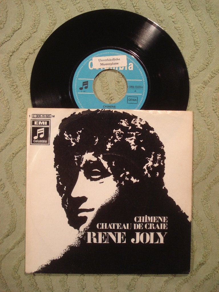 René Joly 7" Vinyl Single: ‘Chimene’ (Duitsland), Ophalen of Verzenden, Zo goed als nieuw, 7 inch, Pop