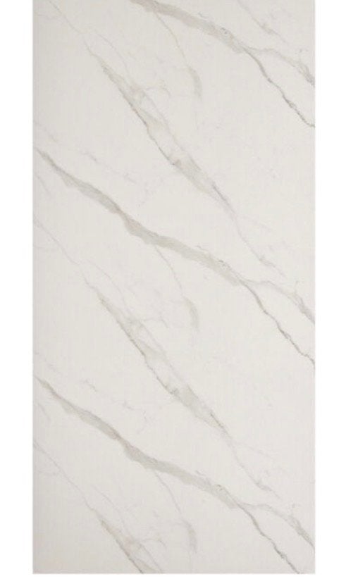 Decohuis marmerlook PVC wandpaneel Calcata White Marble, Ophalen, 60 cm of meer, Overige typen, Nieuw