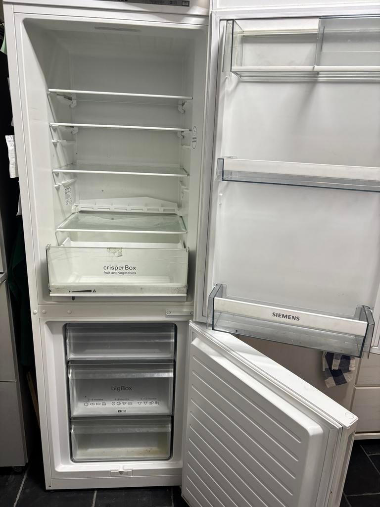 Siemens Koelkast met Vriezer, Witgoed en Apparatuur, Vriezers en Diepvrieskisten, Ophalen, Gebruikt, 160 cm of meer, Vrijstaand