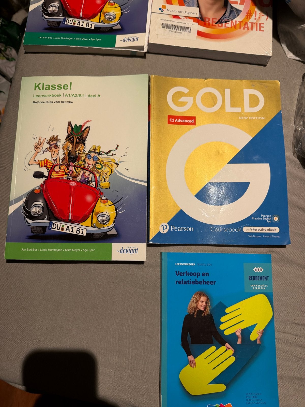 Diverse MBO studieboeken: Nederlands, Duits, Engels, Verkoop, Boeken, Ophalen of Verzenden, Alpha, Zo goed als nieuw, MBO