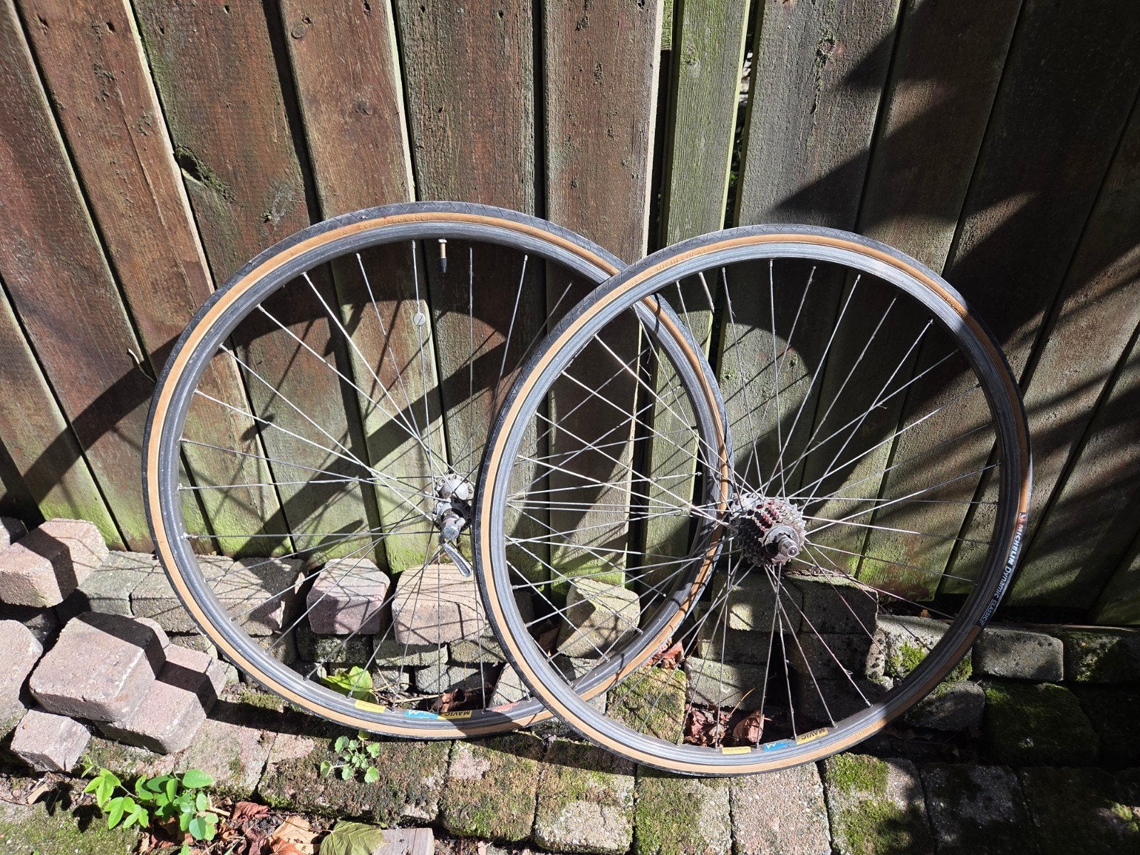 vintage wielset dura ace, Fietsen en Brommers, Gebruikt, 10 tot 15 versnellingen, 53 tot 57 cm, Ophalen