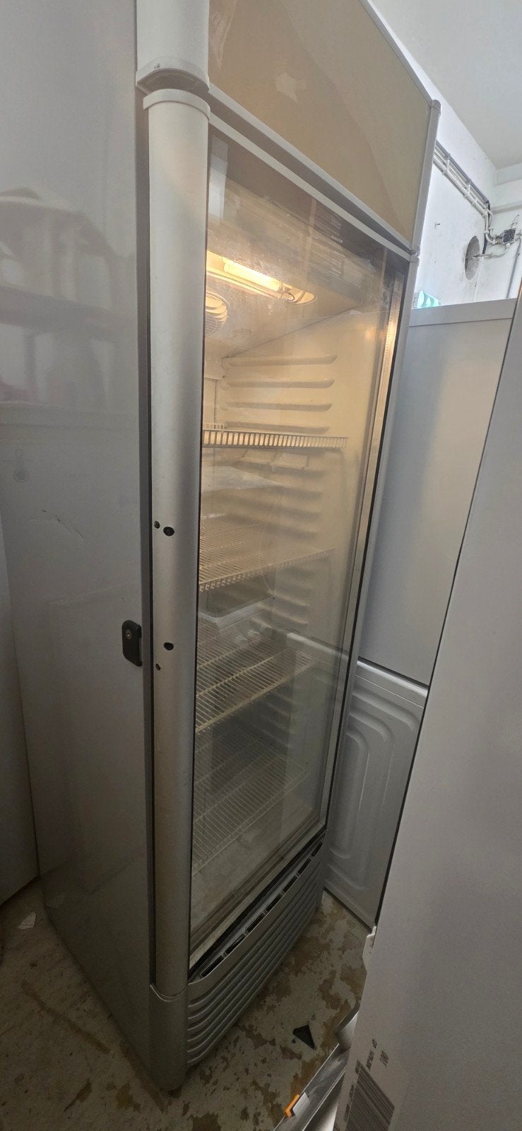 Grote koelkast met glazen deur - Ideaal voor horeca, Ophalen, 200 liter of meer, 60 cm of meer, 160 cm of meer