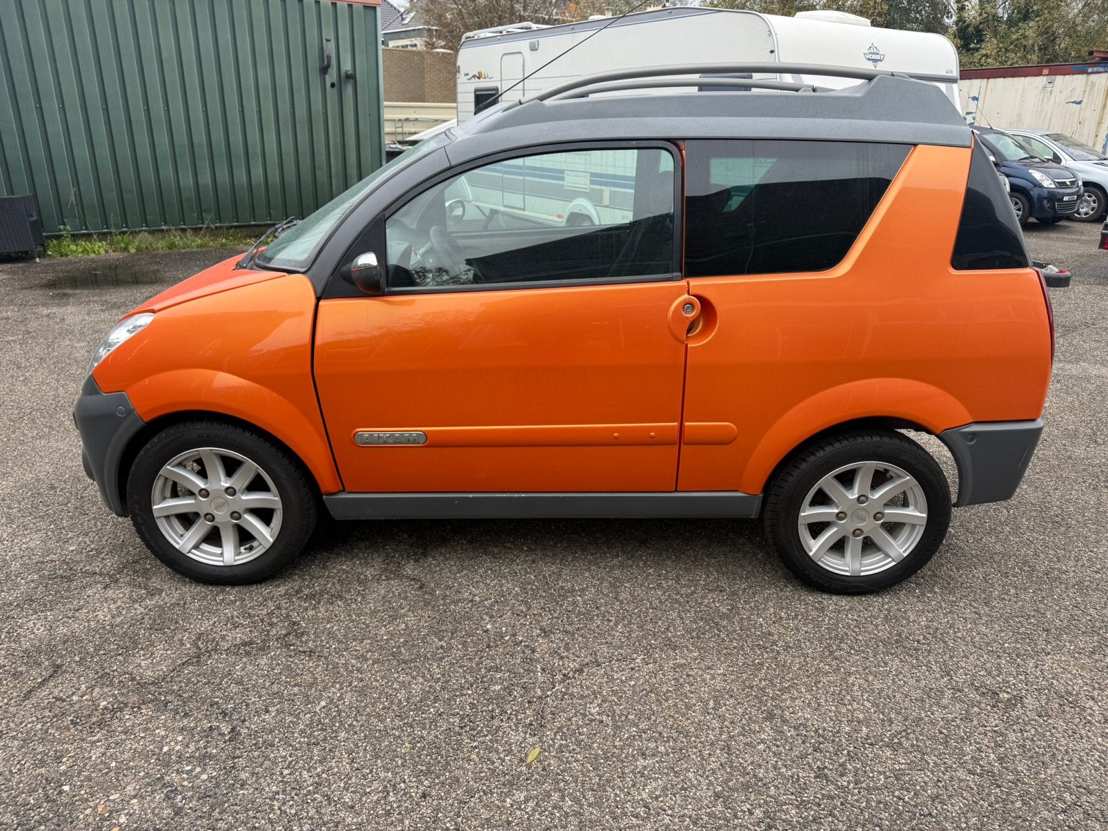 Aixam Crossline door inruil verkregen, Auto's, Dealer onderhouden, Stof, Overige kleuren, Diesel