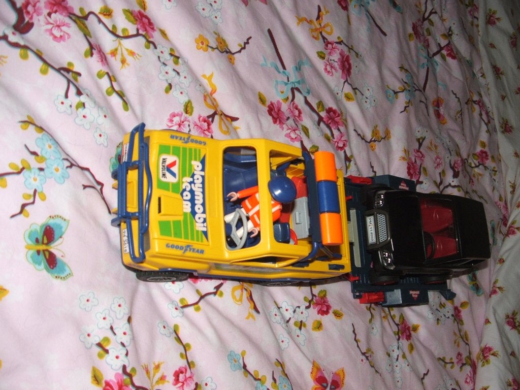 playmobil  auto met aanhanger, Ophalen of Verzenden, Zo goed als nieuw, Complete set
