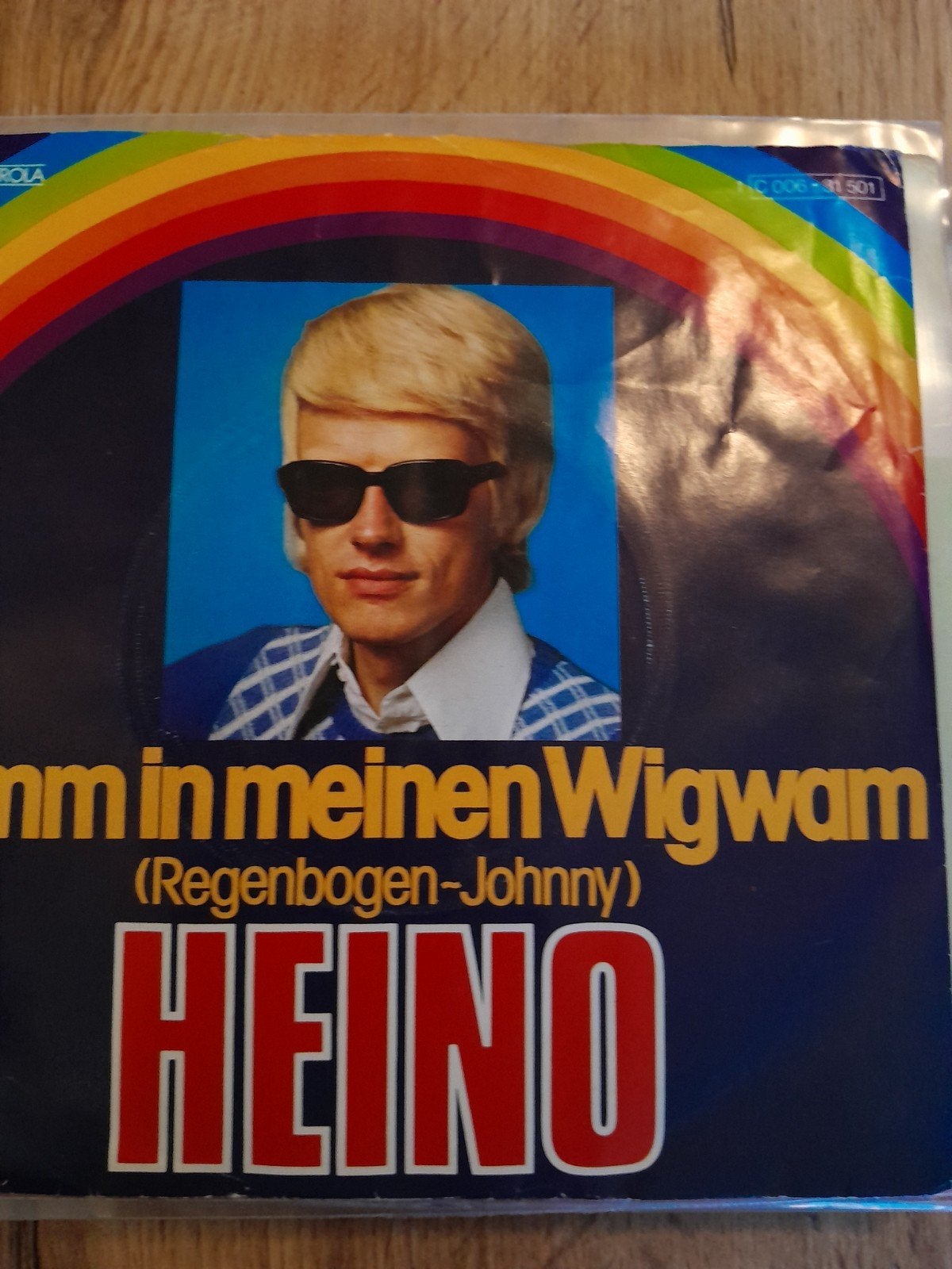 heino 7inch komm in meinen wigwam, Ophalen of Verzenden, Zo goed als nieuw, Pop