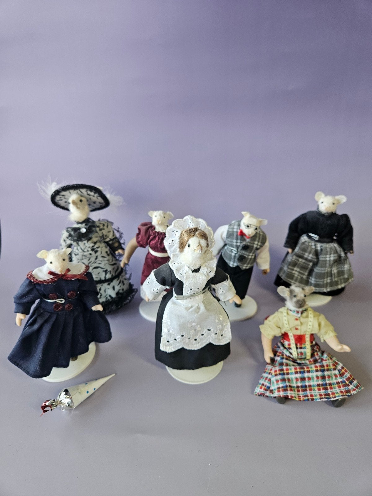 Unieke Taxidermy Muizen Poppetjes - Diverse Kostuums, Ophalen of Verzenden, Nieuw, Boerderijdier, Opgezet dier