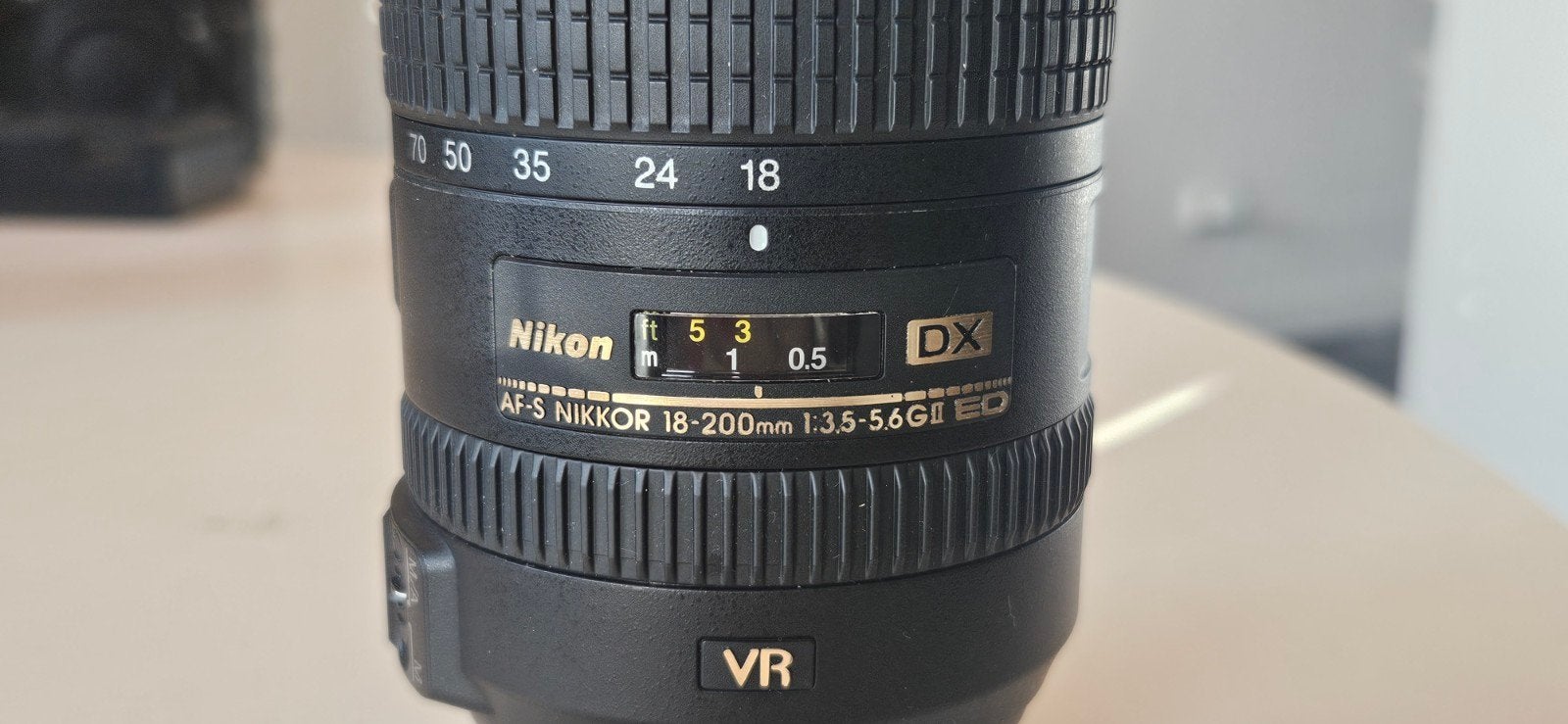 Nikon AF-S Nikkor 18-200mm f/3.5-5.6G ED VR DX lens, Audio, Tv en Foto, Fotografie | Lenzen en Objectieven, Ophalen, Gebruikt