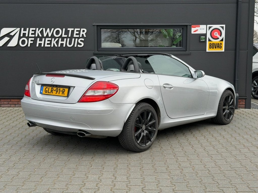 Mercedes-Benz SLK 200 K. | Cruise | Leder | Nek/Stoel verwar, Gebruikt, 4 cilinders, 1796 cc, 163 pk