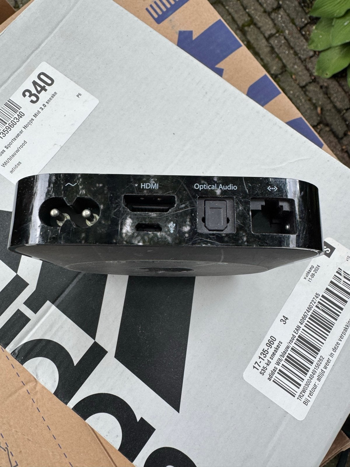 Apple TV 2e generatie (Model A1427, Ophalen, Gebruikt, HDMI, Zonder harde schijf