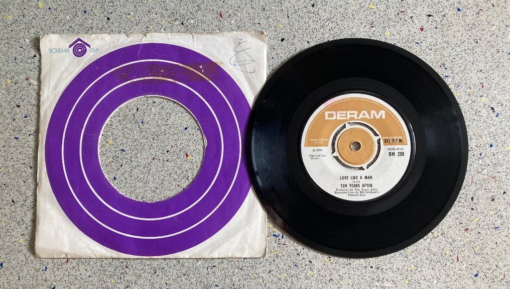 Jukebox Single Love Like A man - Ten Years After, Verzenden, 7 inch, Zo goed als nieuw, Pop