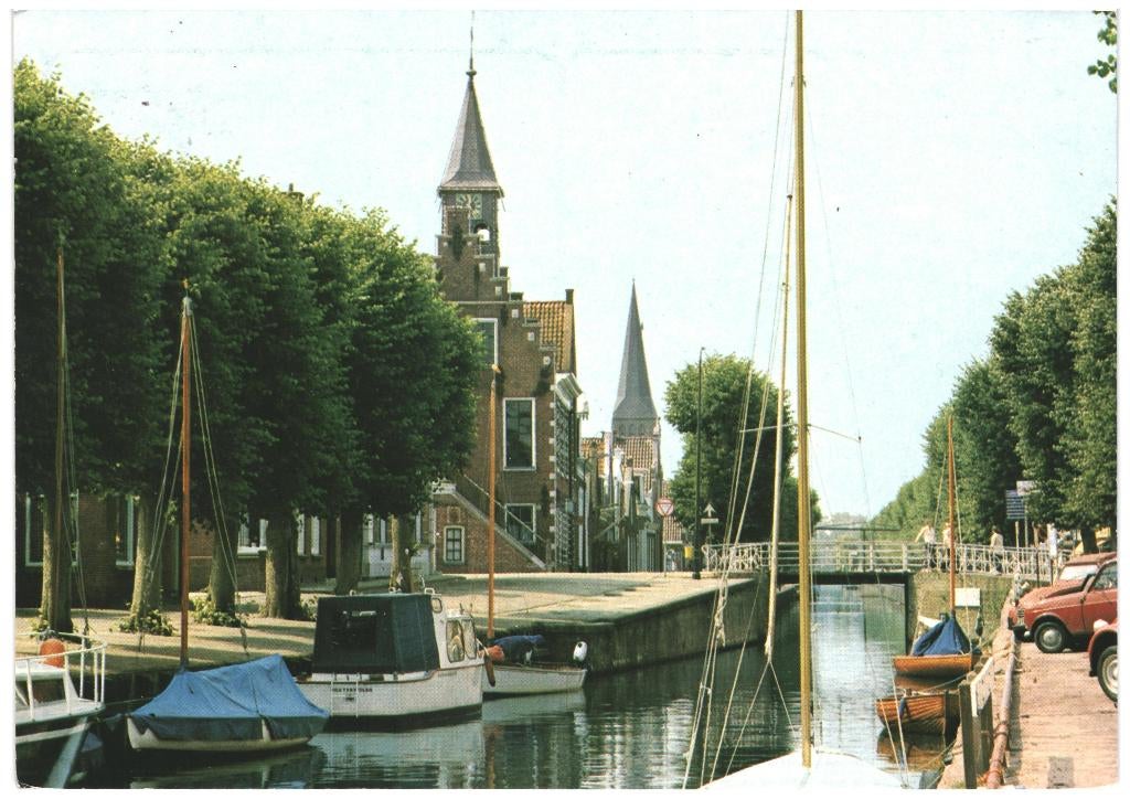 993250 Balk 80+ Friesland Gelopen met postzegel, Ophalen of Verzenden, 1980 tot heden, Gelopen, Friesland
