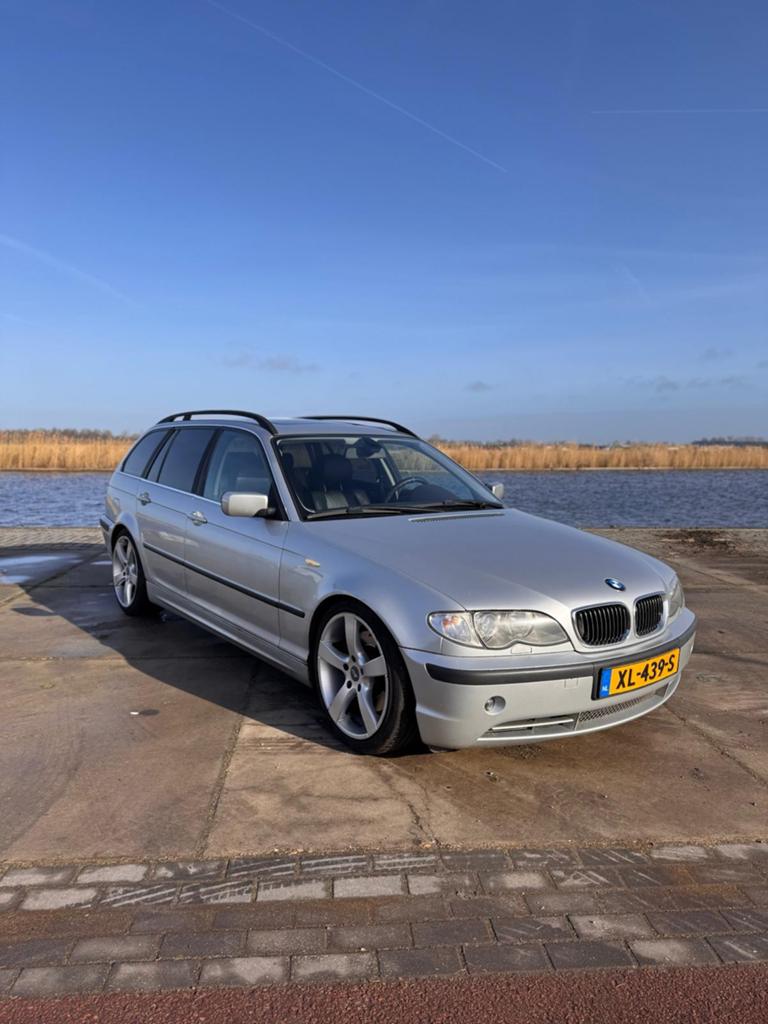 BMW 3-Serie 330i E46 Touring Nieuwe APK, Auto's, BMW, Bedrijf, 3-Serie, ABS, Airconditioning, Centrale vergrendeling, Dakrails