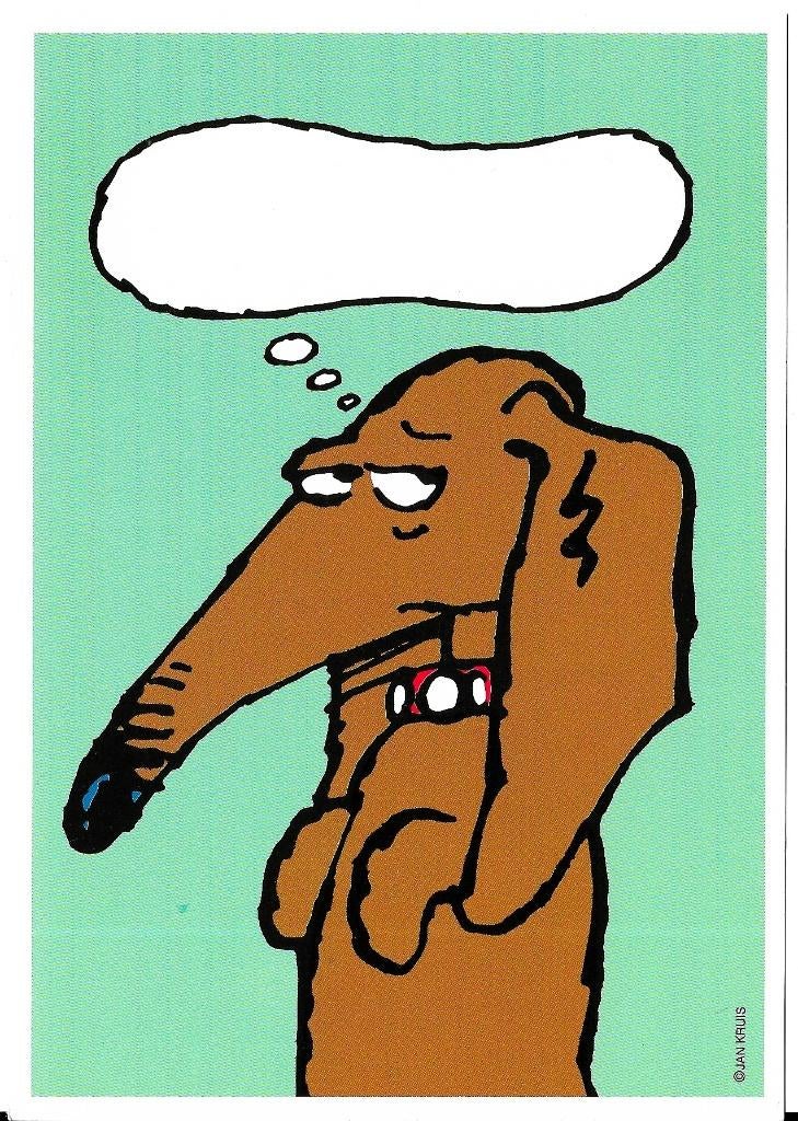 Ansichtkaart	Jan, Jans en de Kinderen	Lotje	De teckel, Verzamelen, Verzenden, 1980 tot heden, Ongelopen, Overige thema's