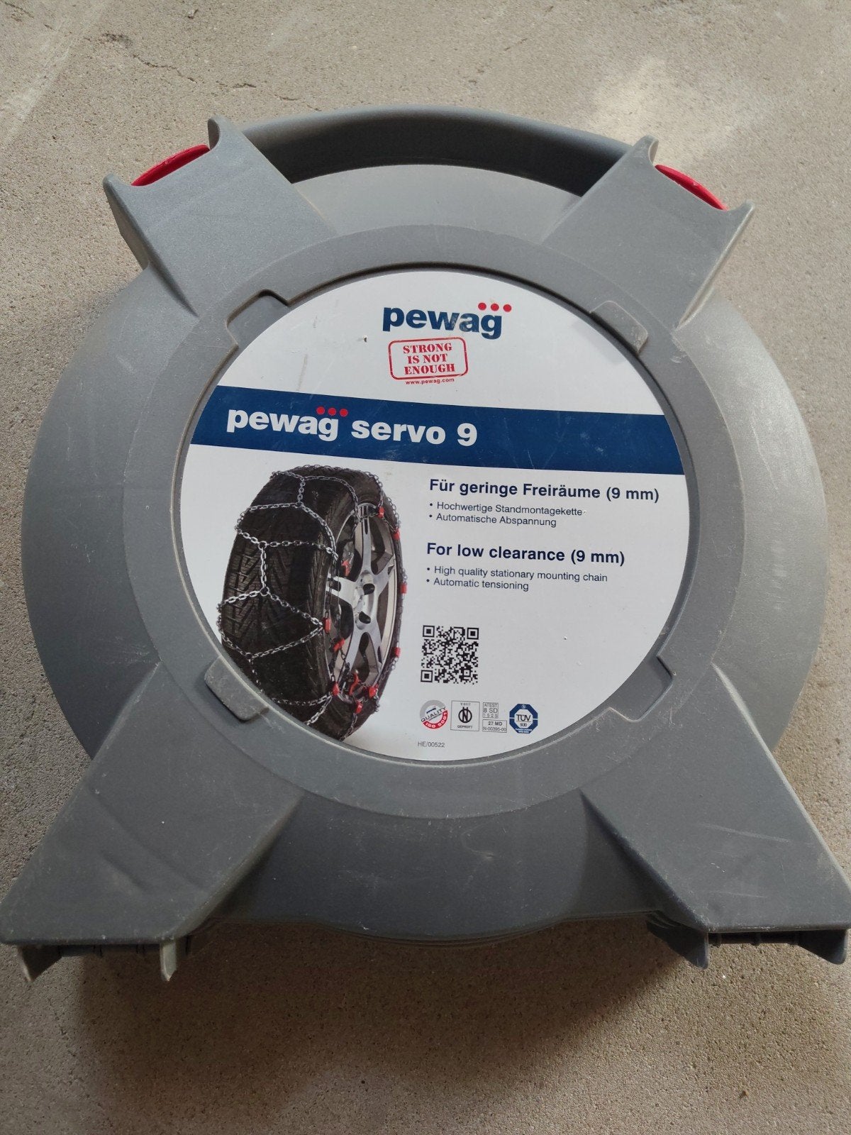 Pewag Servo 9 Sneeuwkettingen - 9mm - Goede Staat, Ophalen of Verzenden, Gebruikt