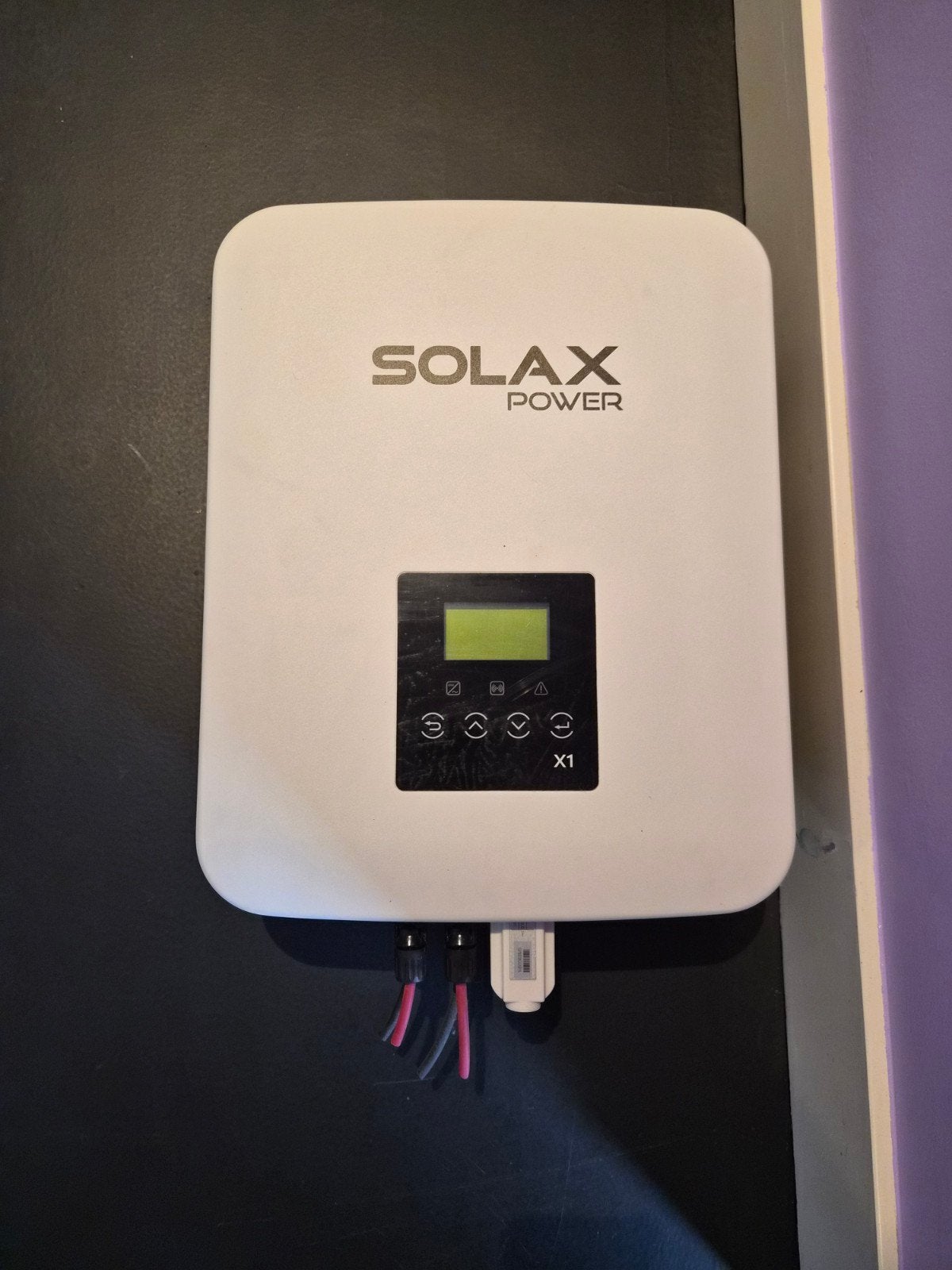 Solax BLK-G5 315W Zonnepanelen met Solax X1-3.6-T-D Omv, Ophalen, Gebruikt, Compleet systeem, 200 wattpiek of meer