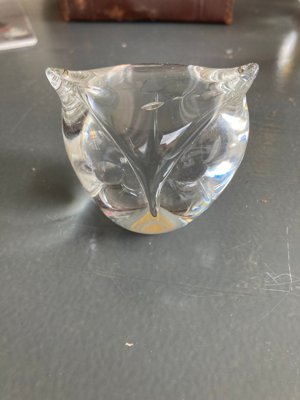 Glazen Uil Pfeiffer Handmade Holland, Ophalen of Verzenden