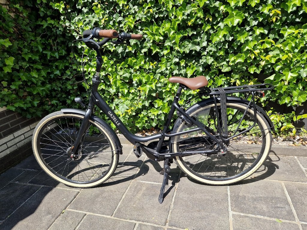 Gazelle bloom (2022) moederfiets - 49 cm, Fietsen en Brommers, Fietsen | Dames | Moederfietsen, Ophalen, 2 zitjes, Gebruikt, 47 tot 50 cm