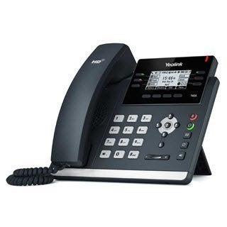 Yealink SIP-T42S T42-s VoIP telefoon voor 12 lijnen, Verzenden, Gebruikt