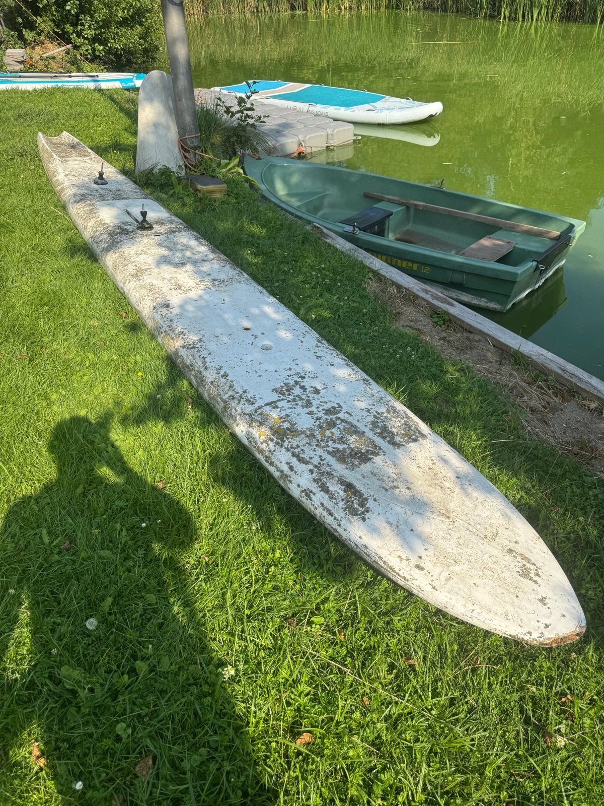 GEZOCHT: Tandem Windsurfer, Met zeil(en), Gebruikt, 300 cm of meer, 8 m² of meer