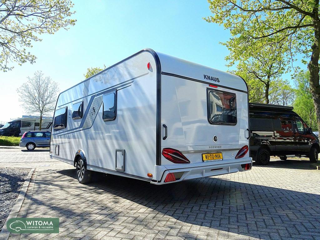 Knaus Sudwind Black Selection 2de pinksterdag open huis, Caravans en Kamperen, Caravans, Bedrijf, Overige typen, 6 tot 7 meter