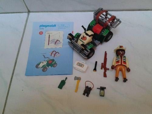 Playmobil 4176 onderzoeker met quad, Ophalen of Verzenden, Zo goed als nieuw