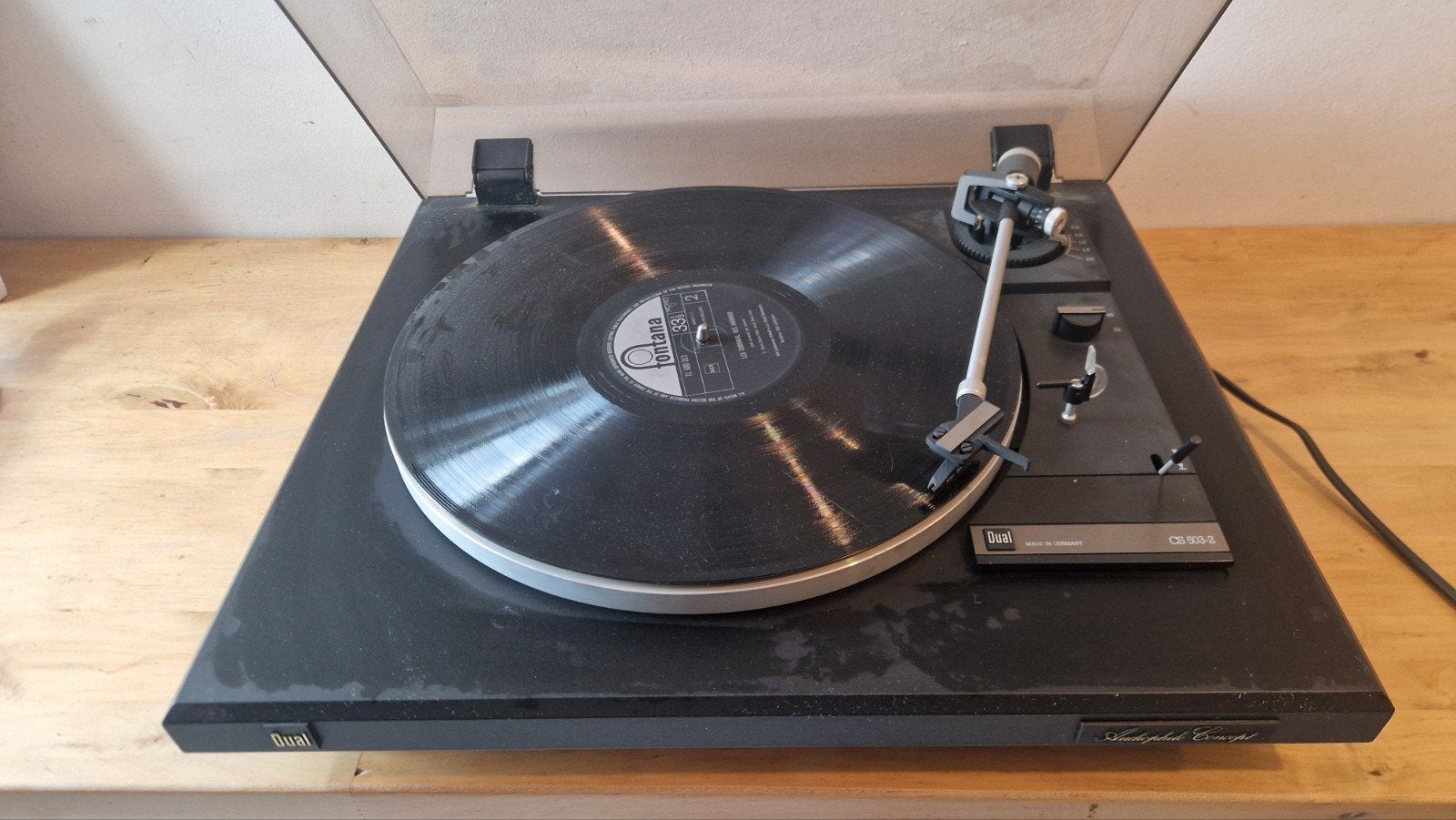 Dual CS 503-2 Audiophile Concept Platenspeler, Ophalen of Verzenden, Gebruikt, Platenspeler, Dual
