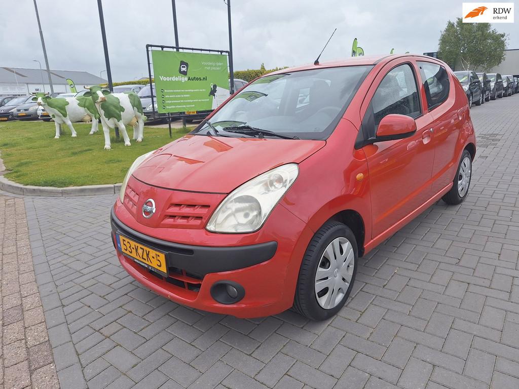 Nissan Pixo 1.0 Acenta / 58.115 km NAP! / APK maart 2027, Auto's, Nissan, Voorwielaandrijving, Euro 5, Gebruikt, 200 kg
