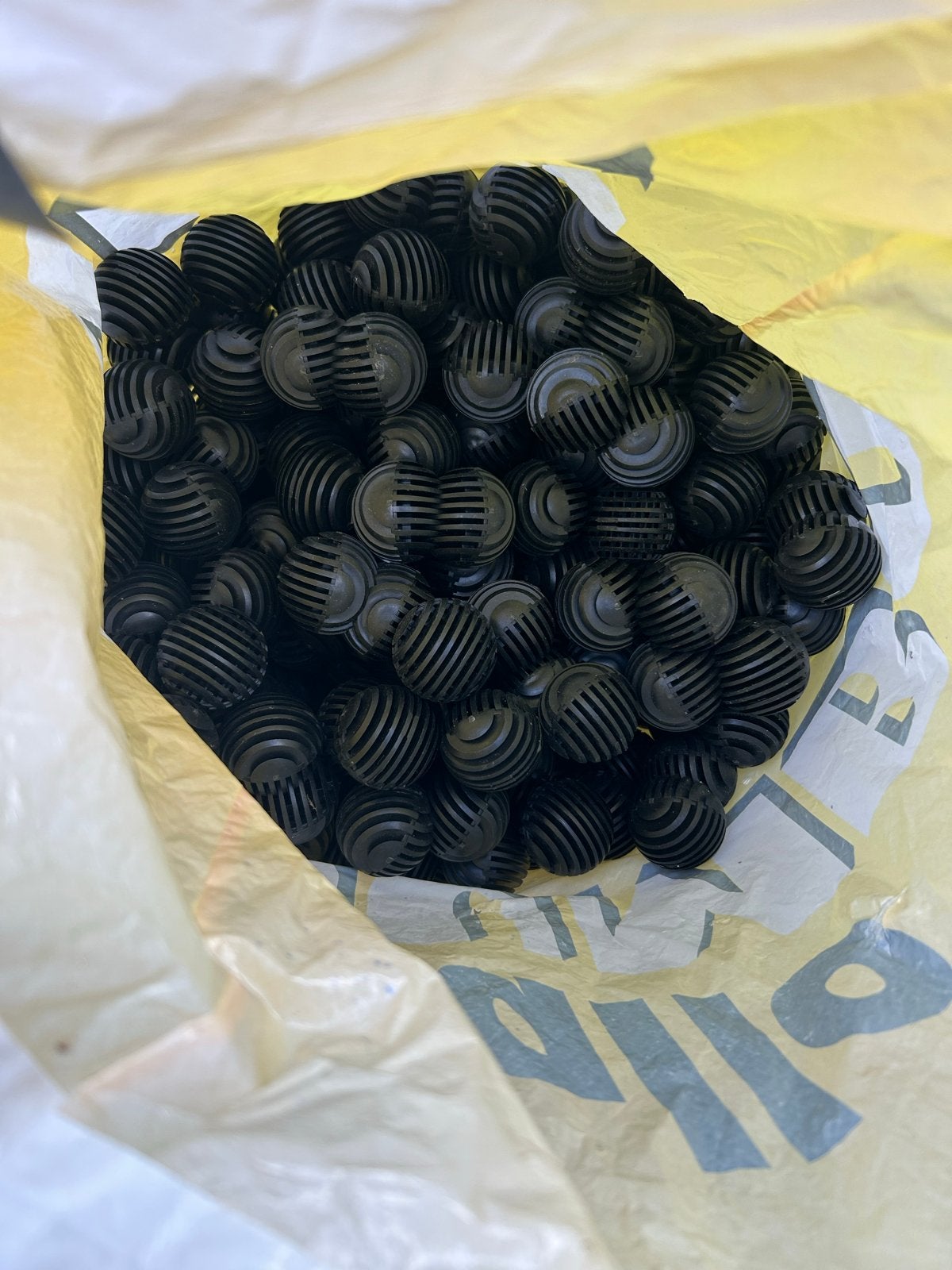 Velda Bioballen (+/-10ltr) voor biologisch filter., Ophalen of Verzenden, Zo goed als nieuw