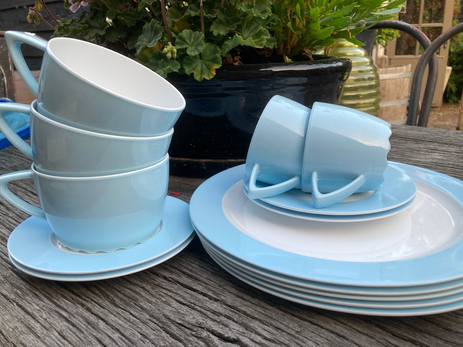 Mooi Mepal servies 14 delen - ideaal voor camping, Caravans en Kamperen, Kampeeraccessoires, Ophalen of Verzenden, Zo goed als nieuw
