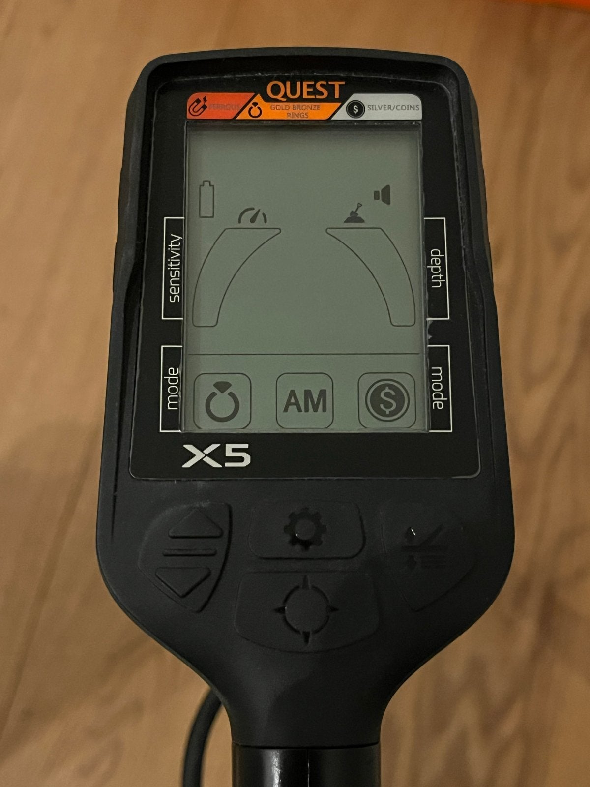 Foto 4 van Quest X5 Metaaldetector - Zo goed als nieuw!