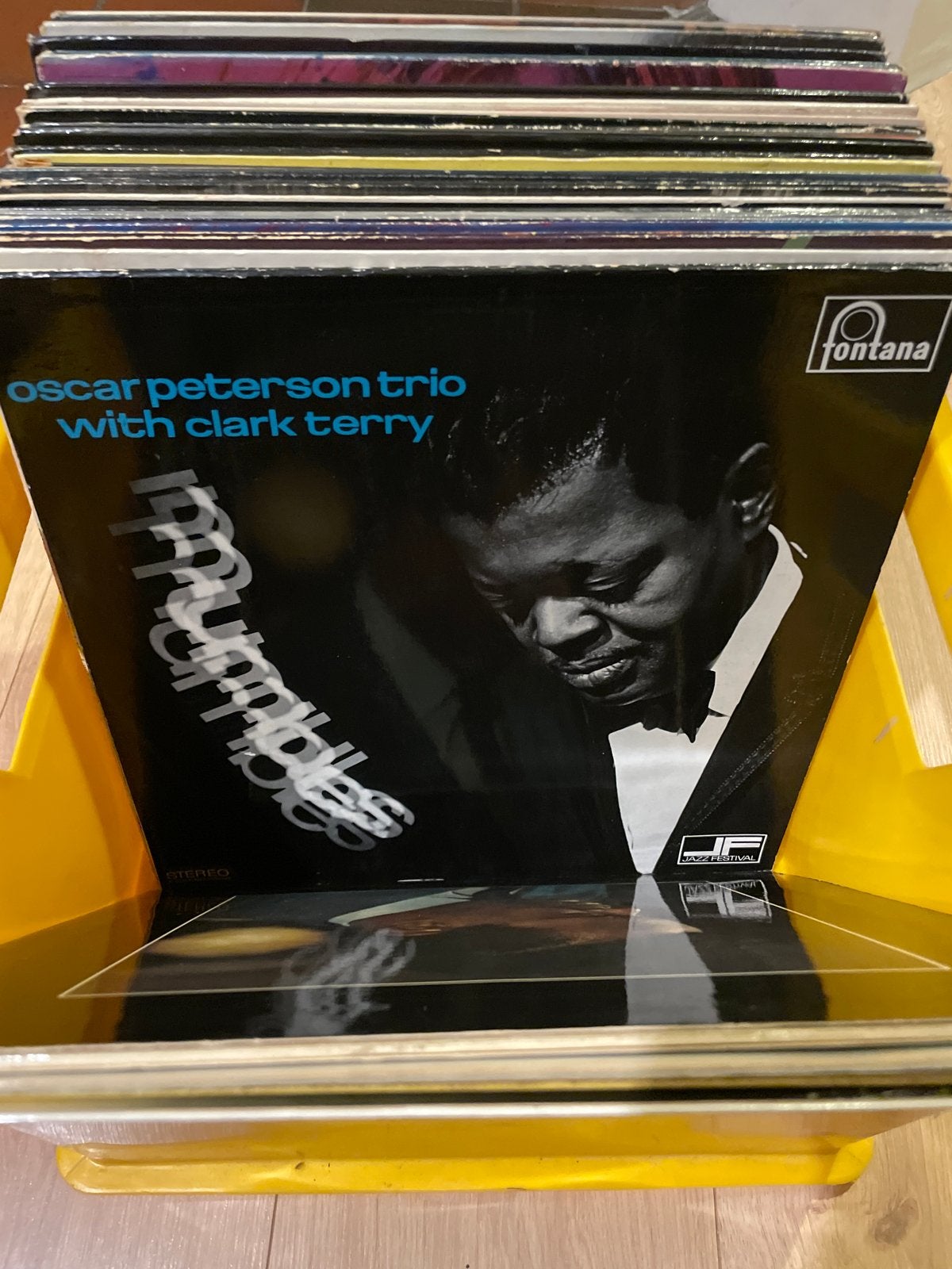 Oscar Peterson Trio with Clark Terry - Jazz LP, Ophalen, LP, Gebruikt, 12 inch