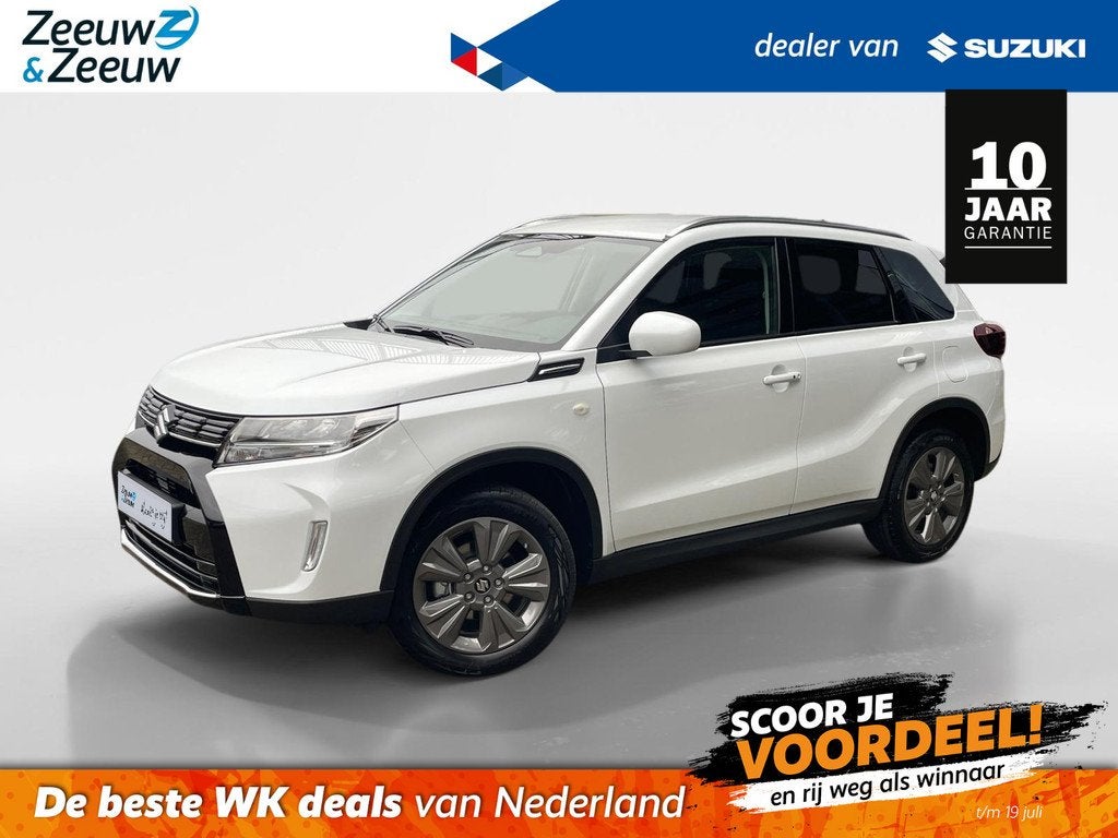 Suzuki Vitara 1.4 Boosterjet Smart Hybrid Select | Mega Deal, 12 maanden, Stof, 4 cilinders, Wit
