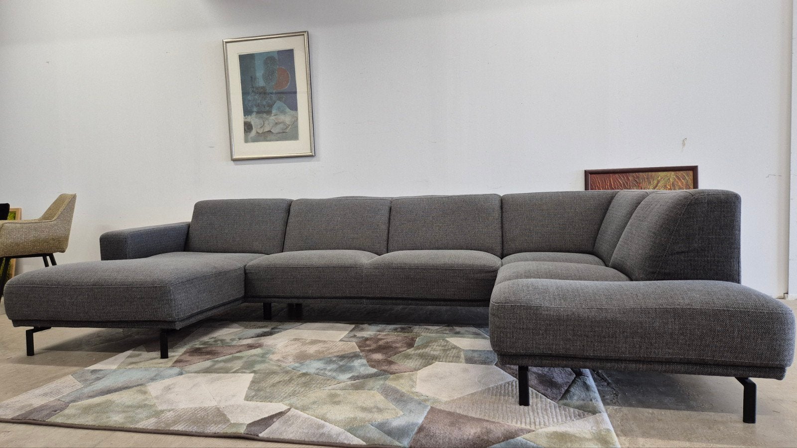 Prachtige Montel design U hoekbank in perfecte staat!!!