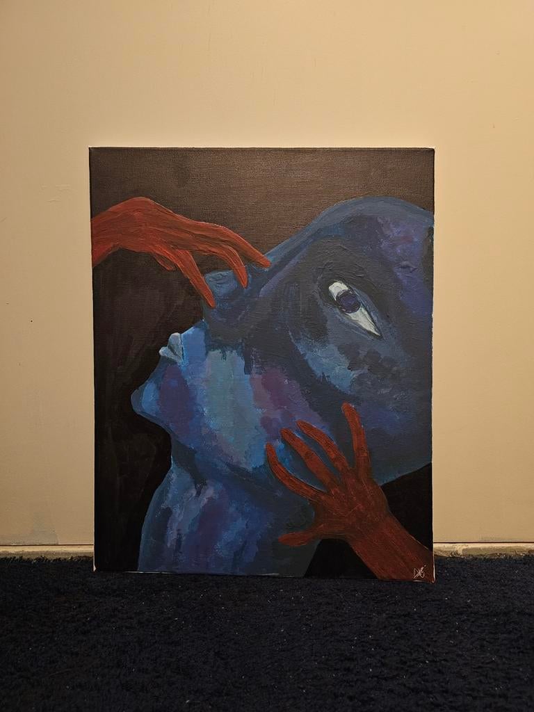 Handgemaakt schilderij, Ophalen of Verzenden