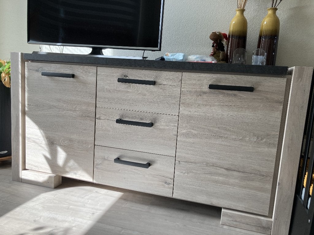 TV kast / meubel en Servies kast / kamer kast, Ophalen, 150 tot 200 cm, Zo goed als nieuw, Minder dan 100 cm