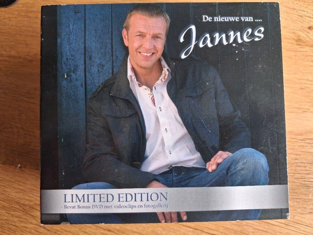 Jannes - De nieuwe van Jannes (Limited Edition CD + DVD), Pop, Ophalen of Verzenden, Zo goed als nieuw, Inclusief DVD