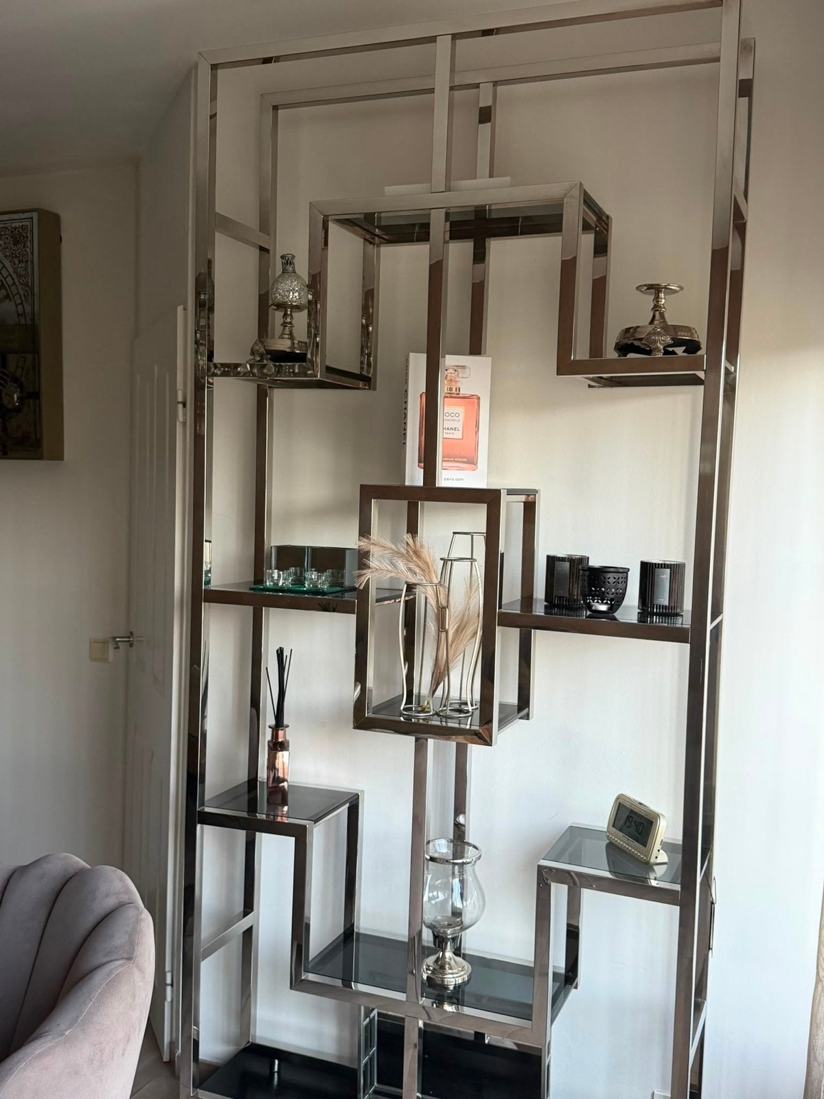 Eichholtz Cabinet Lagonda  - Zo goed als nieuw, Huis en Inrichting, Kasten | Boekenkasten, Ophalen, Met plank(en), 100 tot 150 cm