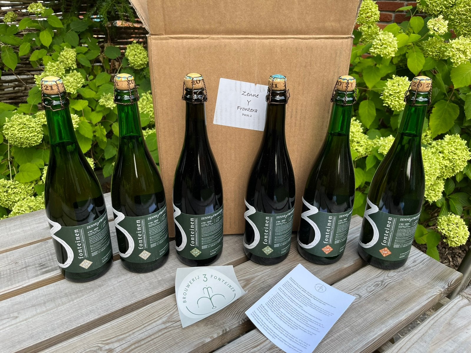 3 Fonteinen Zenne pack 20|21 #2, Verzamelen, Ophalen of Verzenden, Zo goed als nieuw, Overige typen, Overige merken