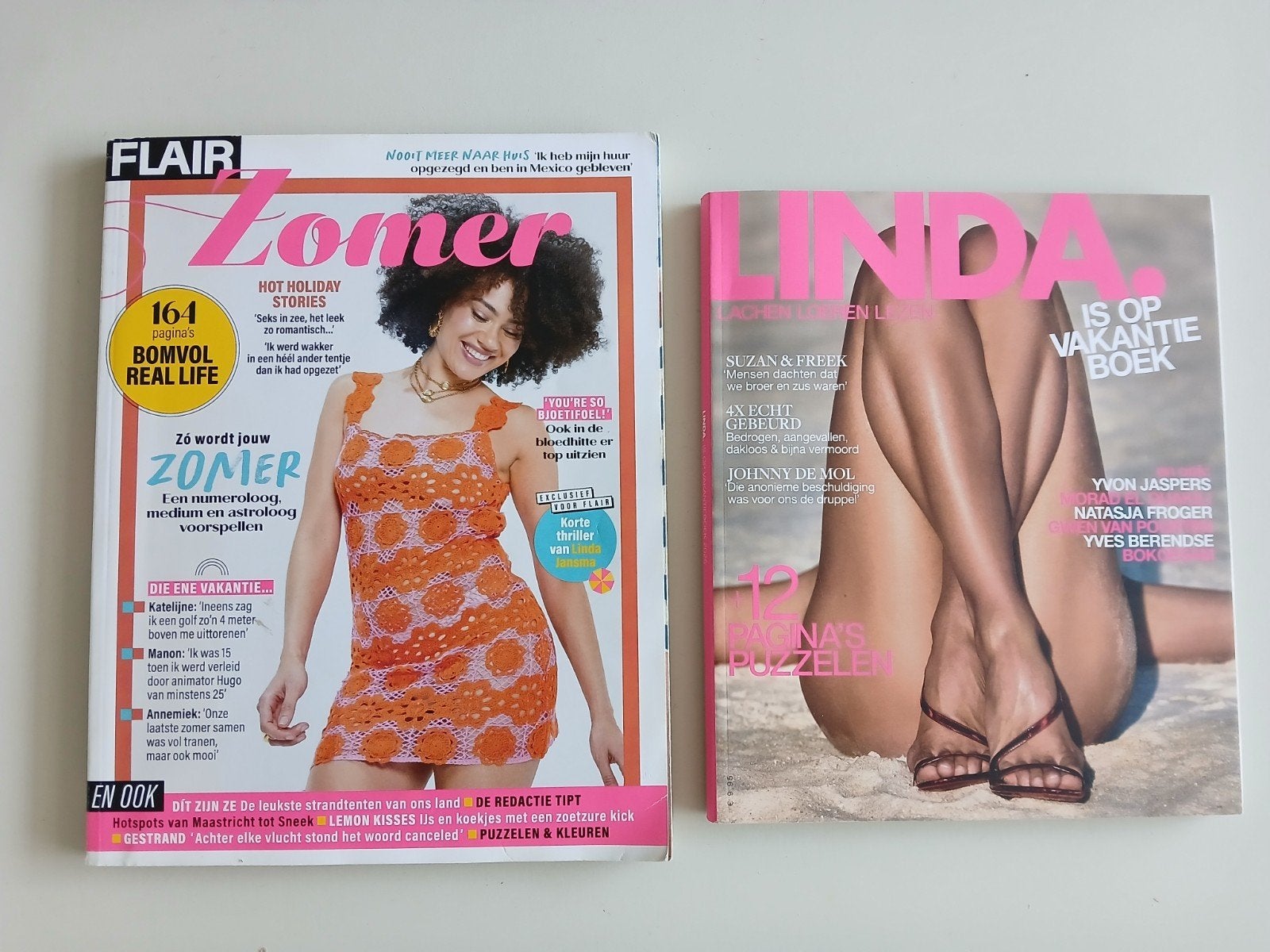 Vakantieboeken Linda en de Flair 2025, Ophalen of Verzenden, Gelezen, Damesbladen