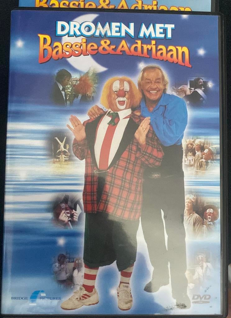 Bassie en Adriaan dvd dromen met, Alle leeftijden, Ophalen of Verzenden, Zo goed als nieuw
