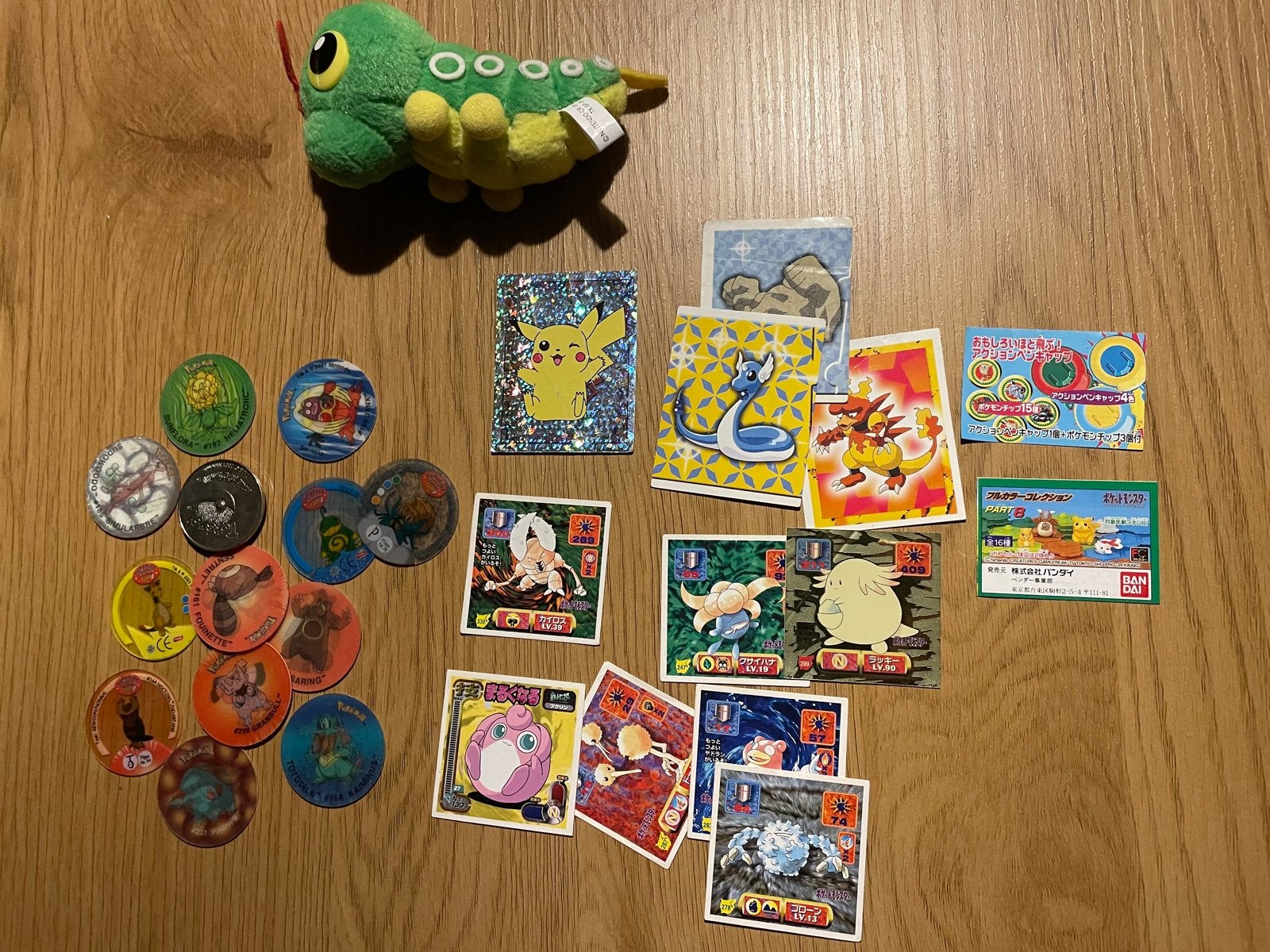 Vintage Pokémon verzamelobjecten (NL/JP) - Kaarten, Flippo's, Verzamelen, Ophalen of Verzenden, Gebruikt
