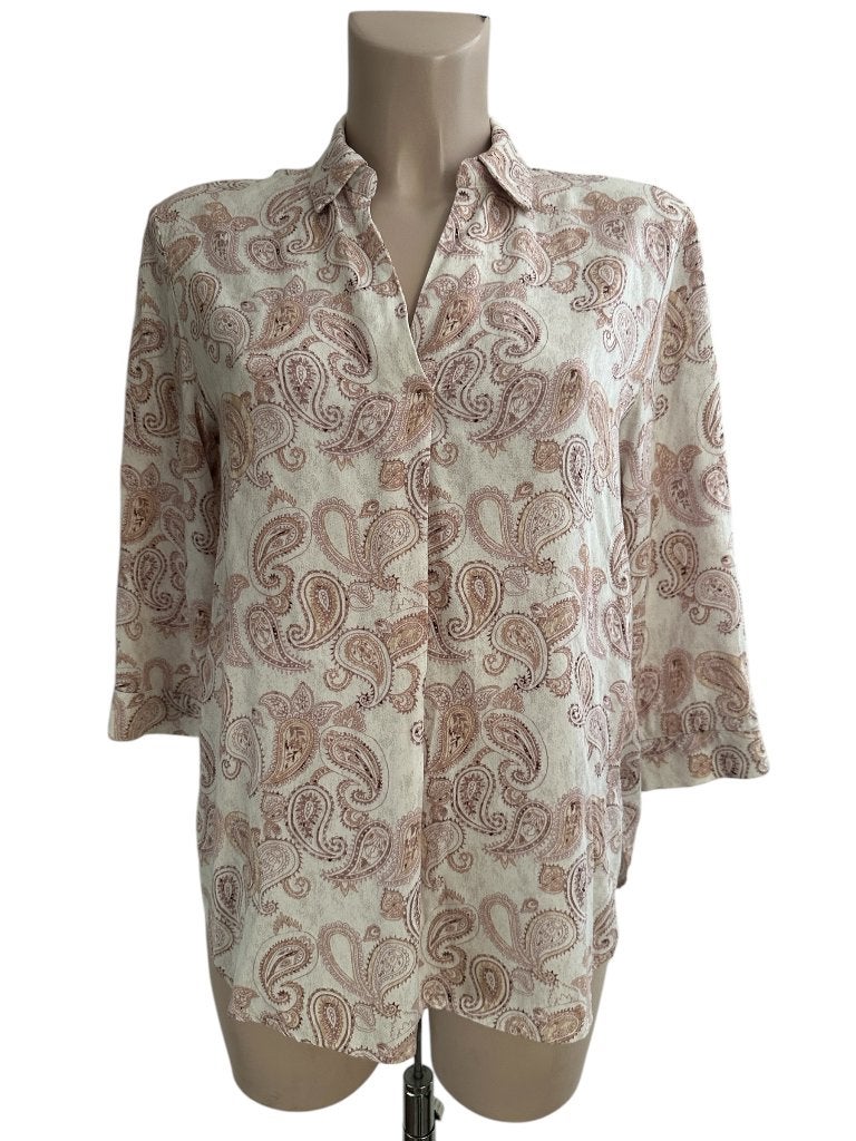 Yaya shirt S, Ophalen of Verzenden, Zo goed als nieuw, Korte mouw, Roze