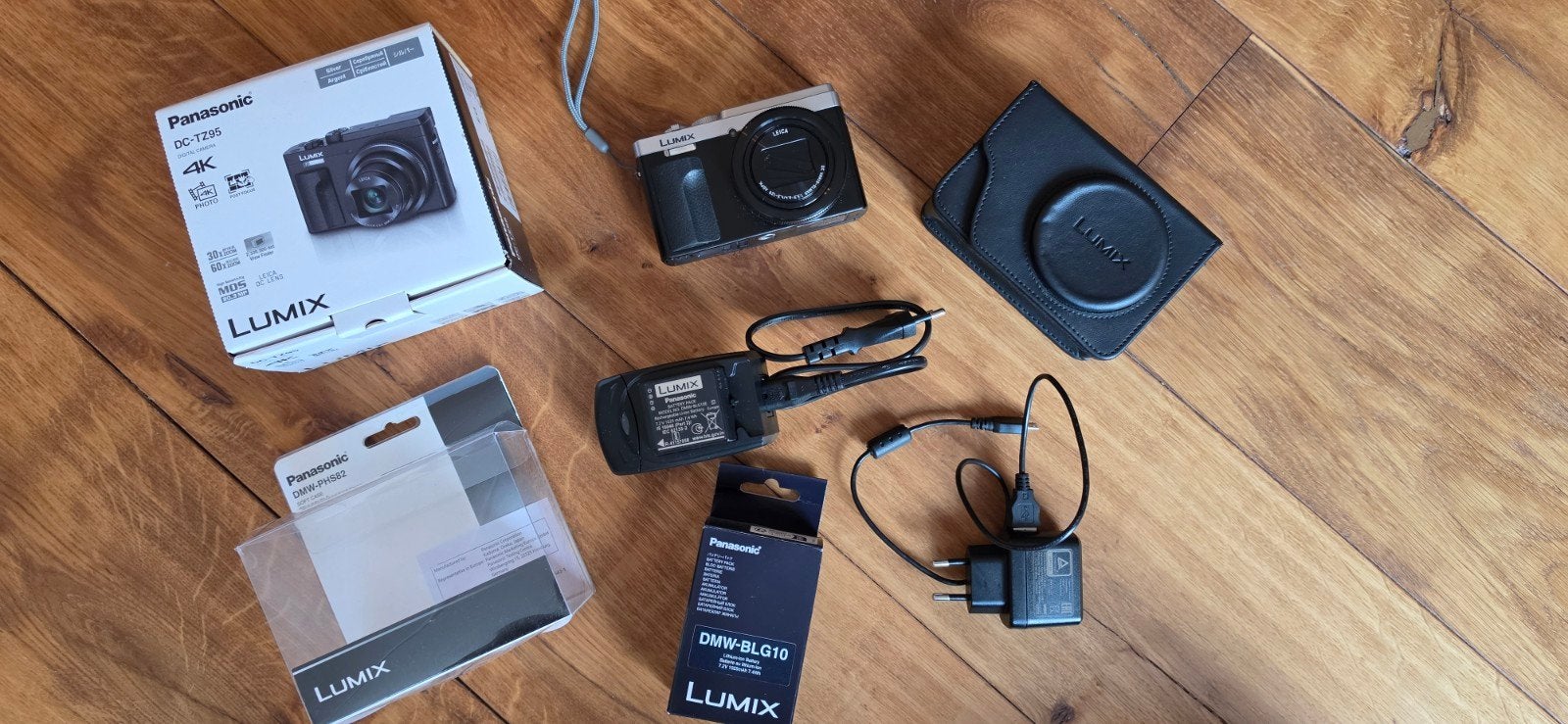 Panasonic Lumix DC-TX95 digitale camera, Gebruikt, Panasonic, Ophalen of Verzenden, WiFi