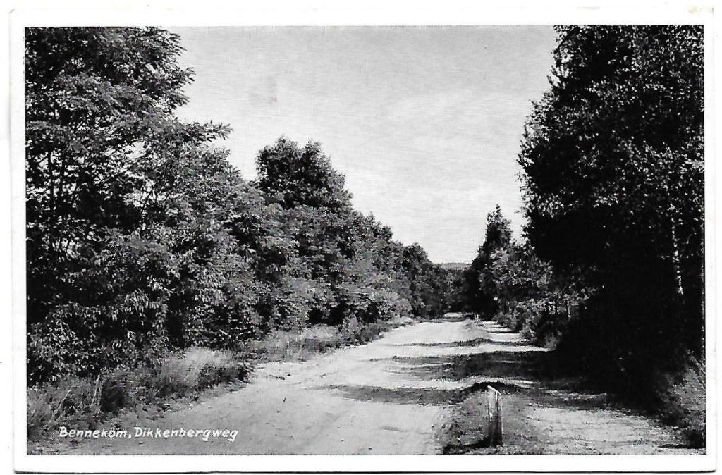 Bennekom Dikkenbergweg ansichtkaart ( 1394 ), Ophalen of Verzenden, 1960 tot 1980, Gelopen, Gelderland