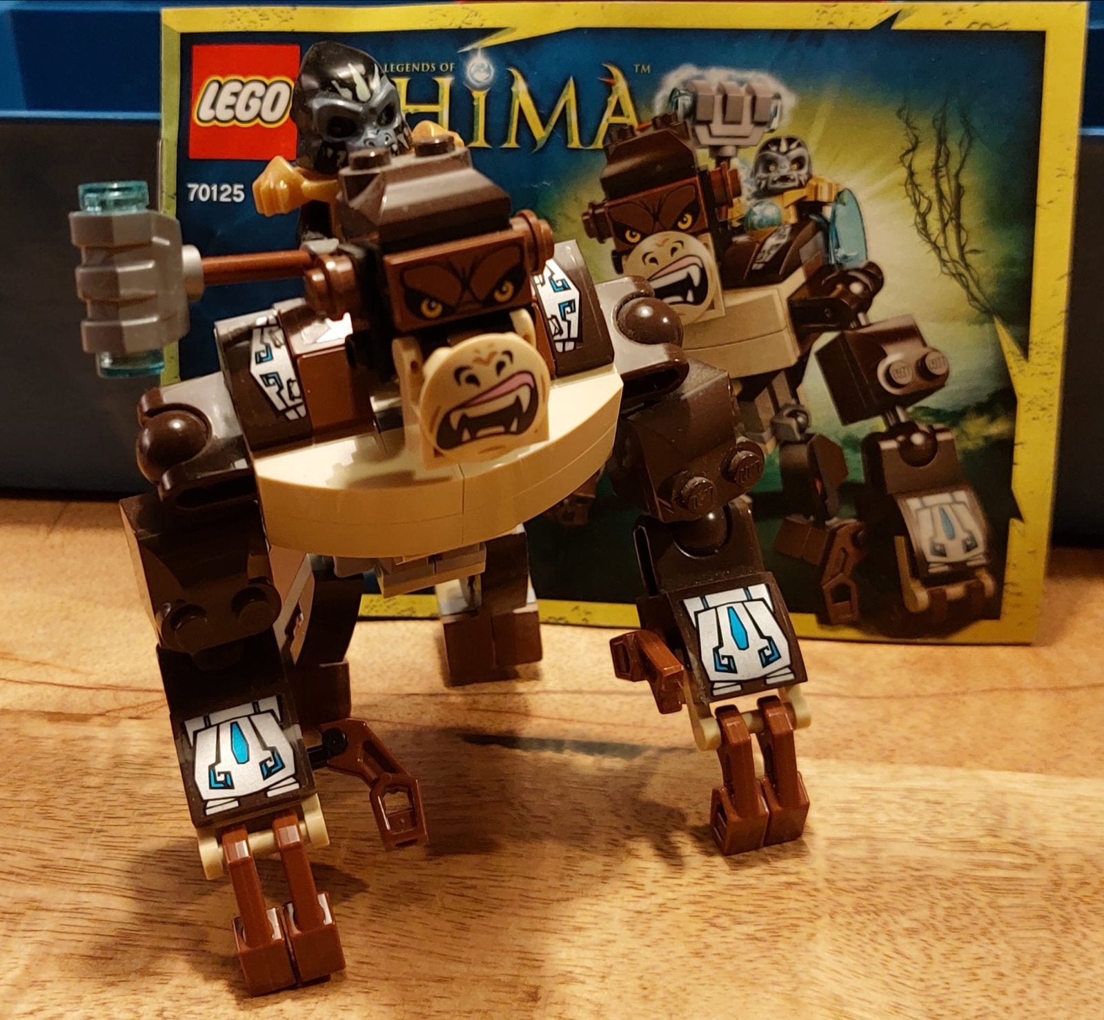 LEGO Chima 70125 Gorilla Legend Beast, Ophalen of Verzenden, Zo goed als nieuw