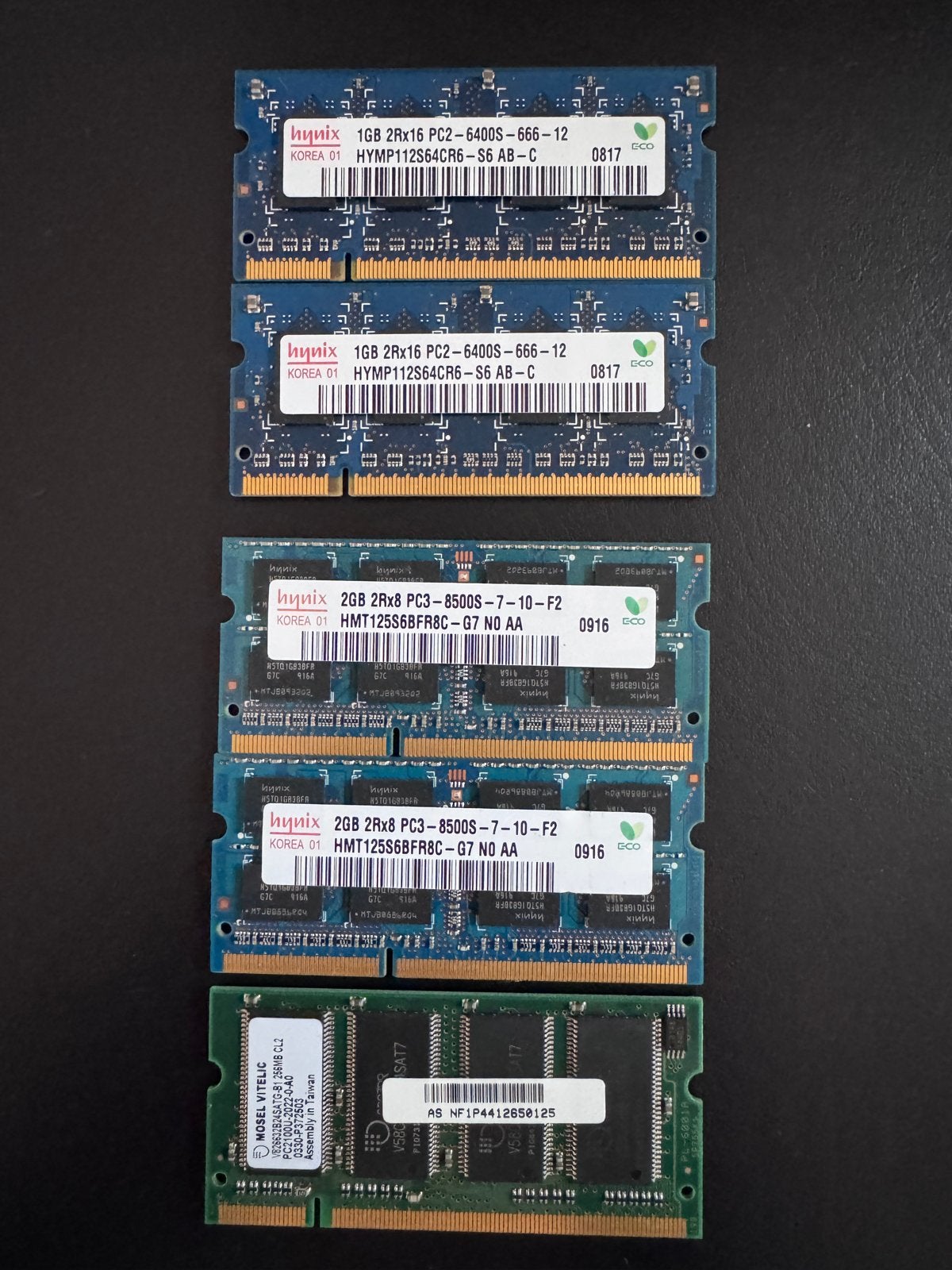 Diverse RAM Geheugenmodules (DDR2, DDR3) - Verschillende Gro, Computers en Software, Ophalen, Gebruikt, Server, 8 GB