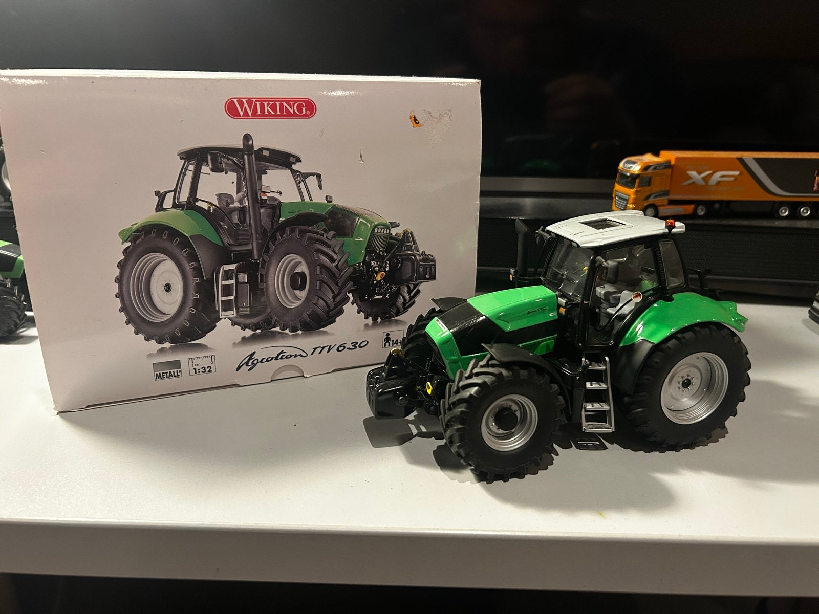 Wiking Deutz-Fahr Agrotron TTV 630 Tractor 1:32, Hobby en Vrije tijd, Ophalen of Verzenden, Zo goed als nieuw, Tractor of Landbouw