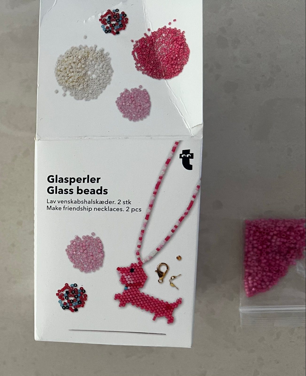 Glas kralen set voor vriendschapskettingen ( nieuw), Ophalen of Verzenden, Nieuw