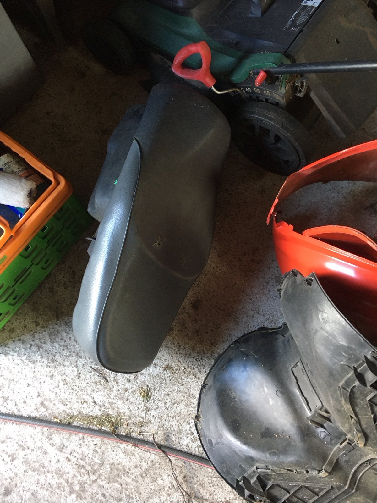 Chinese scooter met geel kenteken - Opknapper/Onderdelen, Ophalen, Gebruikt, Maximaal 45 km/u