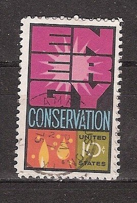 USA, Duurzaamheid, 1974., Ophalen of Verzenden, Gestempeld, Noord-Amerika